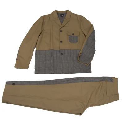 Paul smith RED EAR Checker Switching Jacket & Pants