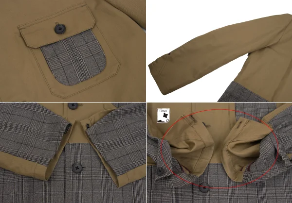 Paul smith RED EAR Checker Switching Jacket & Pants K-169479_006