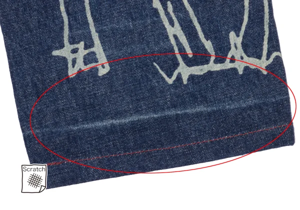 Paul smith RED EAR Deer Bleach Print Jeans  K-169481_008