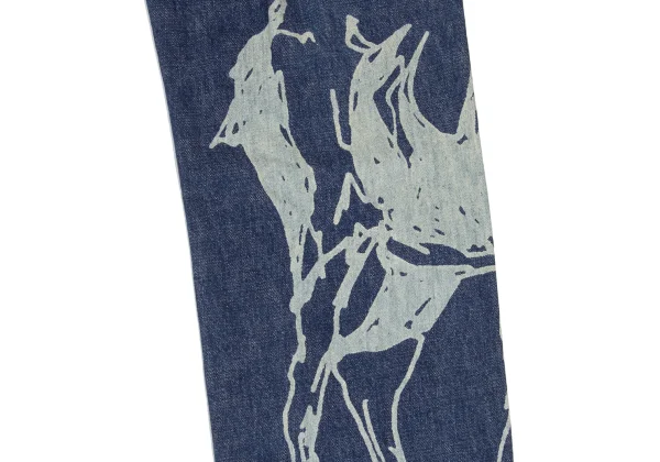 Paul smith RED EAR Deer Bleach Print Jeans  K-169481_011