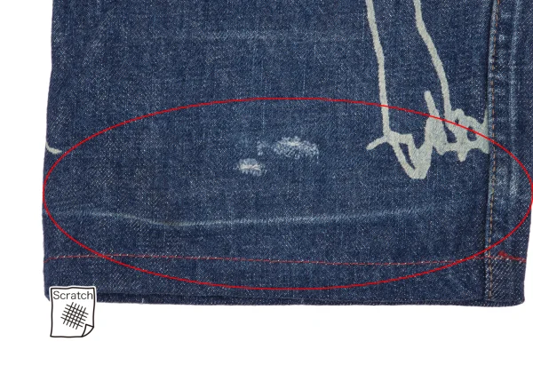 Paul smith RED EAR Deer Bleach Print Jeans  K-169481_015