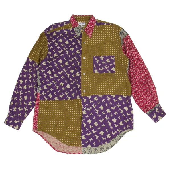 Paul Smith LONDON Printed Crazy Pattern Long-Sleeve Shirt Multi-Color M K-169484_001