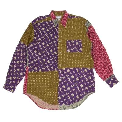 Paul Smith LONDON Printed Crazy Pattern Long-Sleeve Shirt