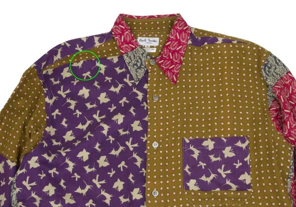 Paul Smith LONDON Printed Crazy Pattern Long-Sleeve Shirt K-169484_002