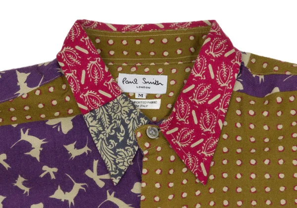 Paul Smith LONDON Printed Crazy Pattern Long-Sleeve Shirt K-169484_004