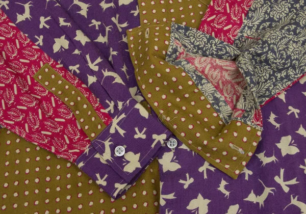 Paul Smith LONDON Printed Crazy Pattern Long-Sleeve Shirt K-169484_009