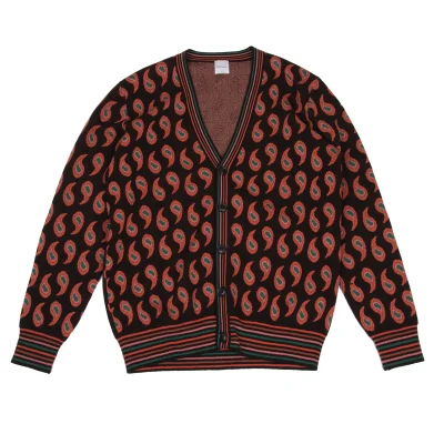 Paul Smith Paisley Jacquard Cardigan
