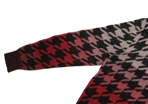 Paul Smith Mohair Blend Houndstooth Gradient Knit K-169487_004