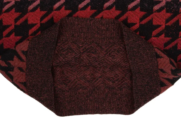 Paul Smith Mohair Blend Houndstooth Gradient Knit K-169487_007