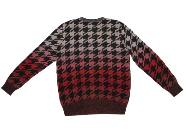 Paul Smith Mohair Blend Houndstooth Gradient Knit K-169487_008