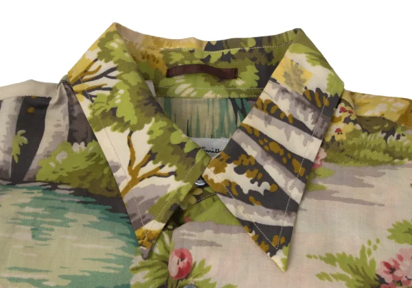 Paul Smith River Floral Print Long-Sleeve Shirt K-169488_005