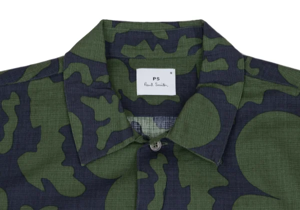 Paul Smith PS Floral Camouflage Short-sleeved Shirt K-169489_003