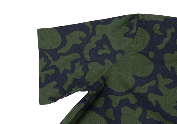 Paul Smith PS Floral Camouflage Short-sleeved Shirt K-169489_004