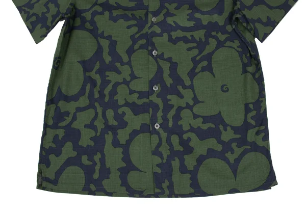 Paul Smith PS Floral Camouflage Short-sleeved Shirt K-169489_005