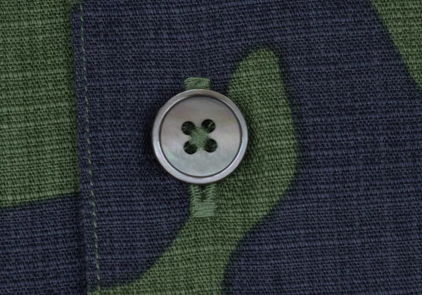 Paul Smith PS Floral Camouflage Short-sleeved Shirt K-169489_006