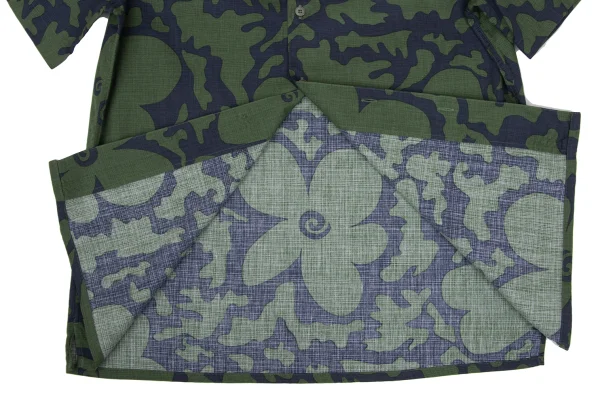 Paul Smith PS Floral Camouflage Short-sleeved Shirt K-169489_007