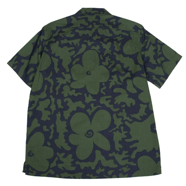 Paul Smith PS Floral Camouflage Short-sleeved Shirt K-169489_008