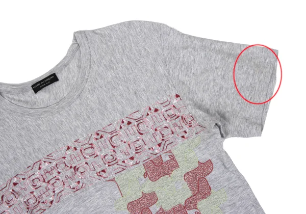 COMME des GARCONS HOMME PLUS Cotton Embroidery Design T-shirt K-169490_006