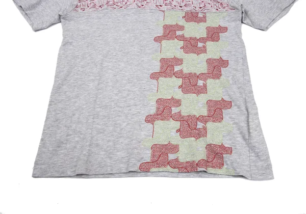 COMME des GARCONS HOMME PLUS Cotton Embroidery Design T-shirt K-169490_008