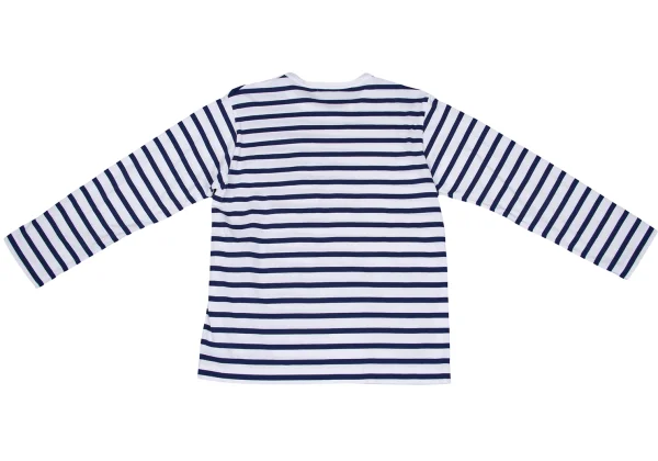 tricot COMME des GARCONS Front Printed Striped T-shirt K-169491_011