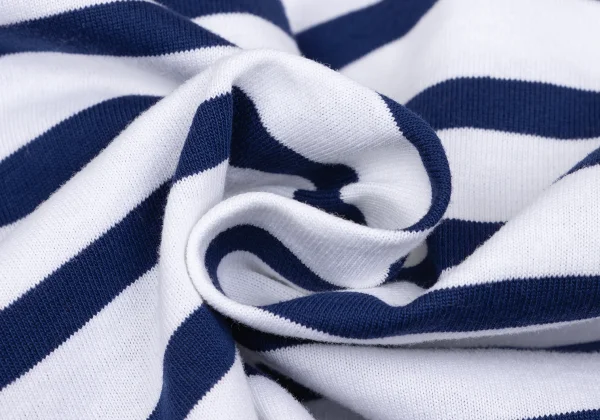 tricot COMME des GARCONS Front Printed Striped T-shirt K-169491_013