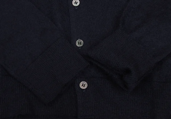 tricot COMME des GARCONS Mohair Blend Taped Sailor Collar Knit Cardigan K-169493_008