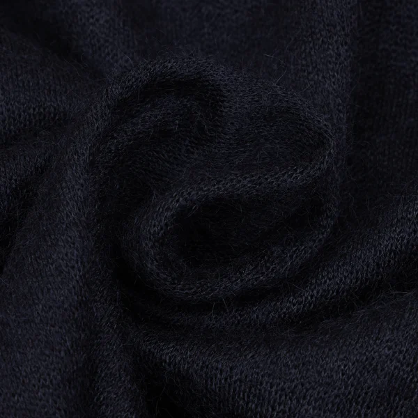 tricot COMME des GARCONS Mohair Blend Taped Sailor Collar Knit Cardigan K-169493_013