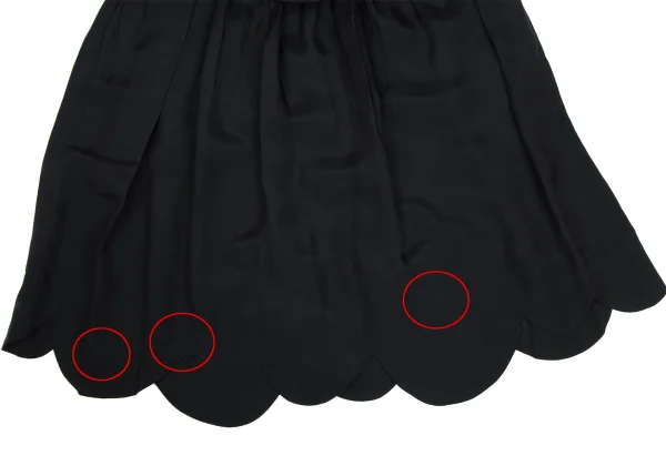 robe de chambre COMME des GARCONS Cupro Round Hem Skirt K-169496_006