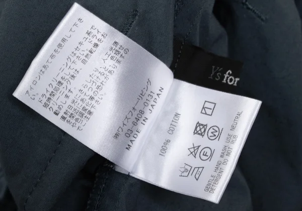 Y's for living Cotton Tuck Tapered Pants K-169498_011