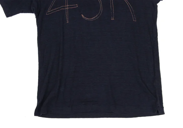 45rpm 45R Logo Printed Linen T Shirt K-169499_006