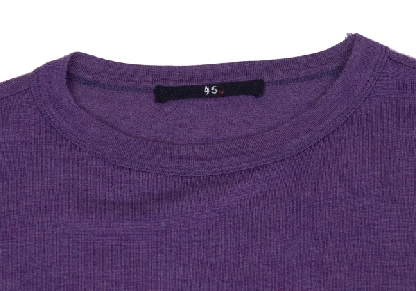 45rpm 45R Elbow Patch Wool Knit Top K-169500_004