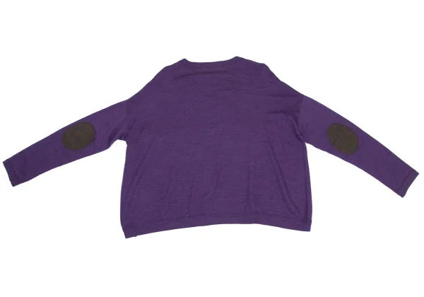 45rpm 45R Elbow Patch Wool Knit Top K-169500_009