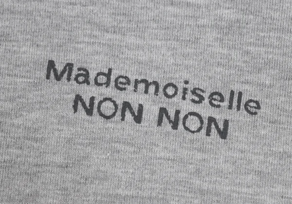 Mademoiselle NON NON Logo Printed T Shirt K-169501_007