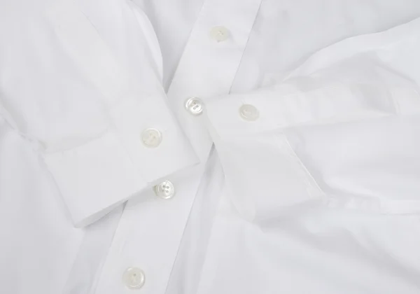 Y's Cotton Hem Asymmetrical Design Shirt K-169506_009