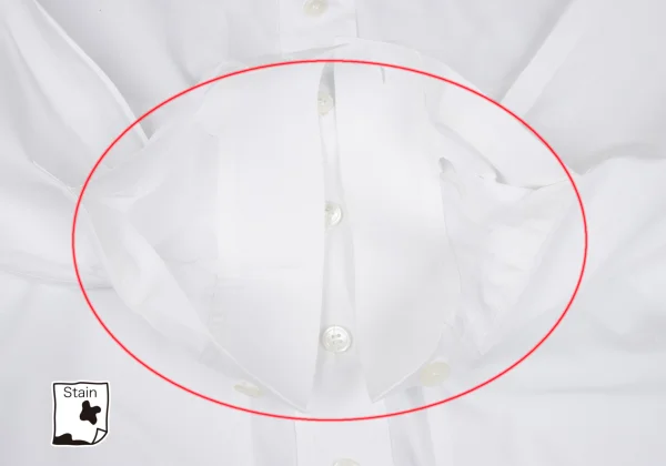 Y's Cotton Hem Asymmetrical Design Shirt K-169506_010