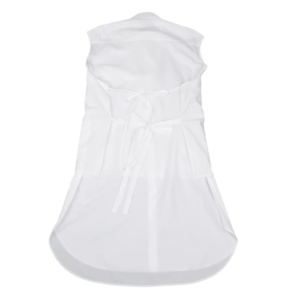 Y's Cotton Front Layered Design Sleeveless Shirt Dress K-169507_012