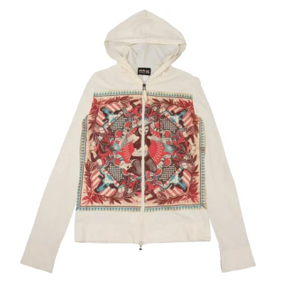 JPG by GAULTIER Cowgirl Printed Double-zip Hoodie