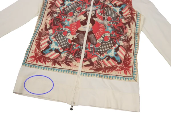 JPG by GAULTIER Cowgirl Printed Double-zip Hoodie K-169508_011