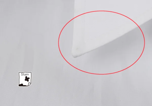 BLACK Scandal Yohji Yamamoto Two-tone Collar Detachable Asymmetrical Shirt K-169509_004