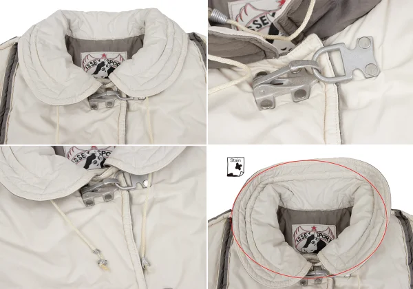 ISSEY SPORT Cotton Reversible Padding Fireman's jacket K-169512_007