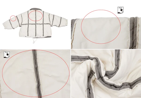 ISSEY SPORT Cotton Reversible Padding Fireman's jacket K-169512_018