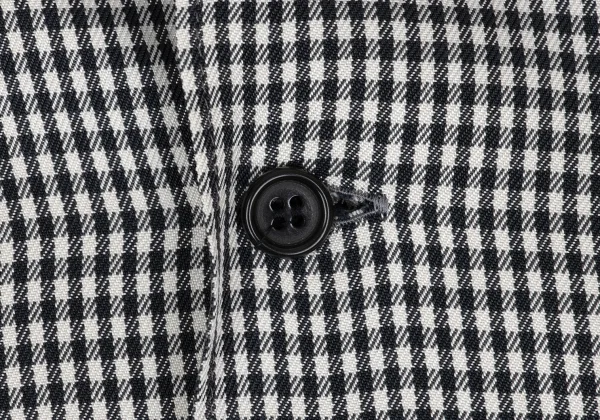 Y's Check Open Collar Rayon Shirt K-169513_007