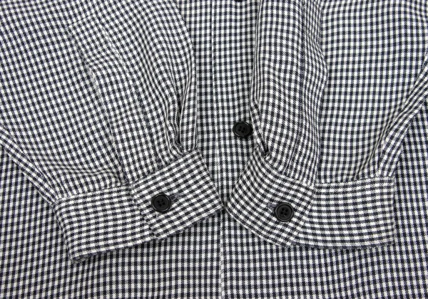 Y's Check Open Collar Rayon Shirt K-169513_010