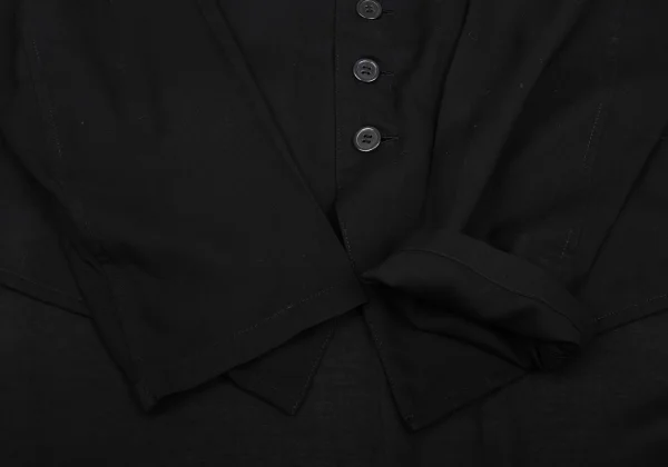 B Yohji Yamamoto Front Button Design Shirt K-169515_009