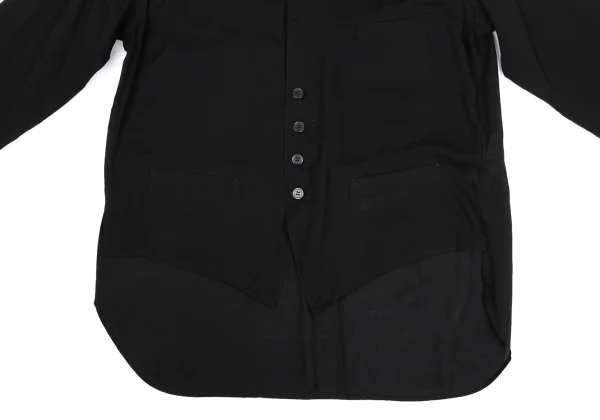 B Yohji Yamamoto Front Button Design Shirt K-169515_010