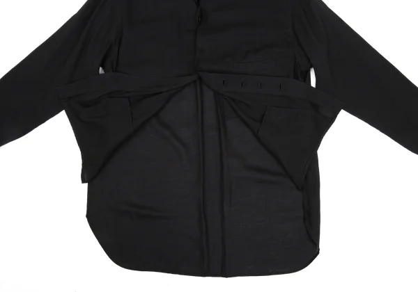 B Yohji Yamamoto Front Button Design Shirt K-169515_014