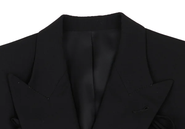 Jean Paul GAULTIER FEMME Wool Blend Lace-up Design Jacket K-169516_005