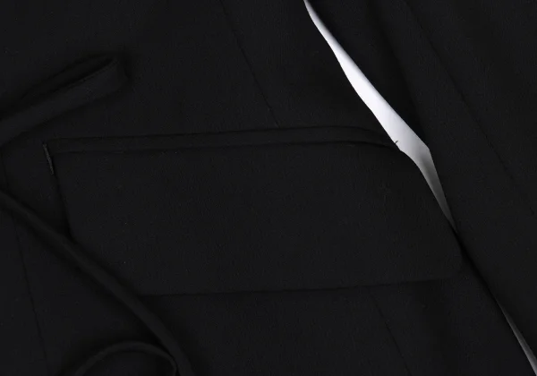 Jean Paul GAULTIER FEMME Wool Blend Lace-up Design Jacket K-169516_009