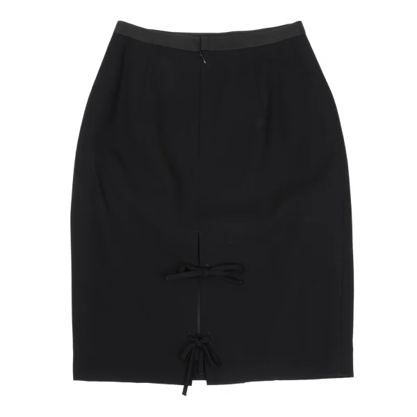 Jean Paul GAULTIER FEMME Wool Blend Lace-up Design Skirt K-169517_006