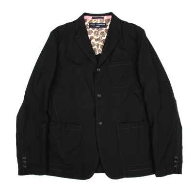 COMME des GARCONS HOMME Paisley Lining Patch Pocket Jacket